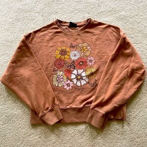 ROXY FLORAL SWEATSHIRT
